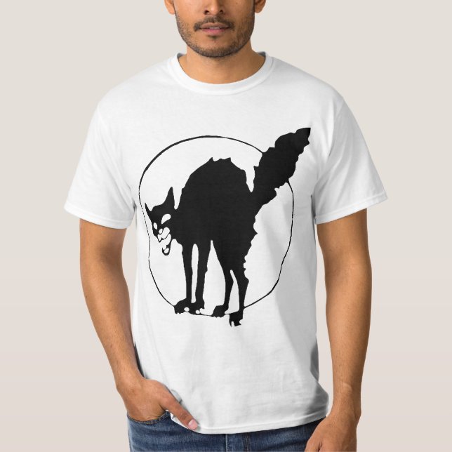 Syndicalist's cat T-Shirt (Front)