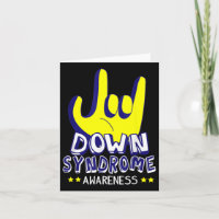 Syndrome Awareness I Love You Asl Hand Sign