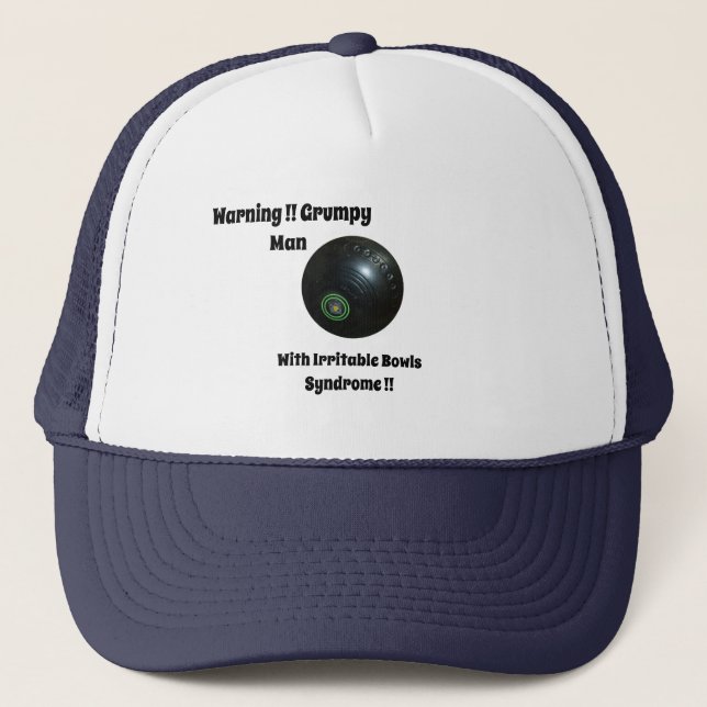 Syndrome des Bowls de pelouse amusant, Casquette d (Devant)
