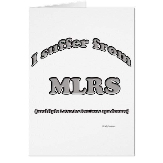 Syndrome du Labrador Retriever (Devant)