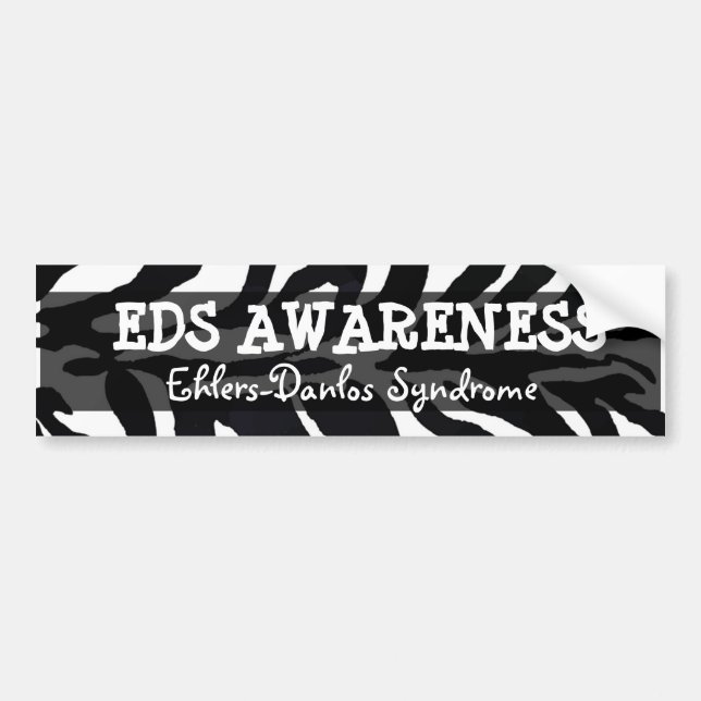 Syndrome EDS Ehlers-Danlos Bumper Sticker (Devant)