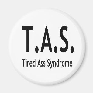 Syndrome Fatigué Aimant Rond De 2 Pouces