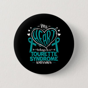 Syndrome Tourette Syndrome Awareness  2 Inch Round Button