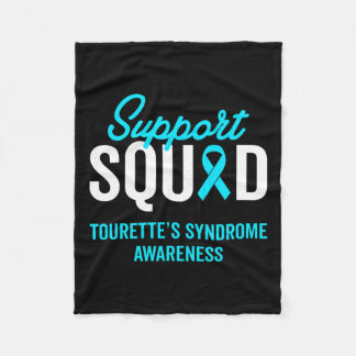 Syndrome Warrior Survivor Awareness Support Squad  Fleece Blanket
