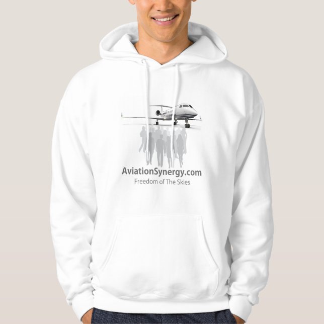 Synergie de l'aviation - Sweat - shirt à capuche (Devant)