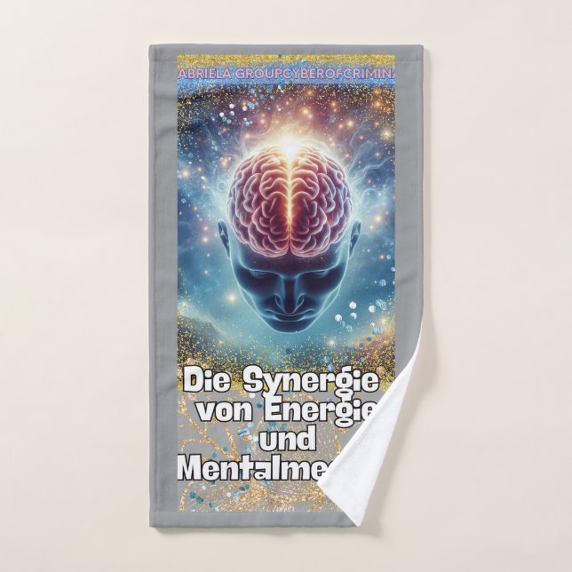 Synergie de l'énergie et de la médecine mentale (Serviette à main)