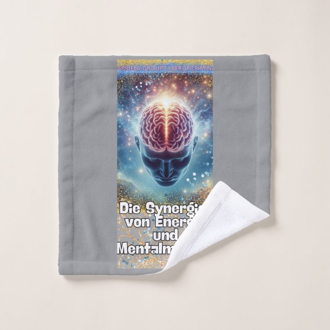 Synergie de l'énergie et de la médecine mentale (Gant de toilette)