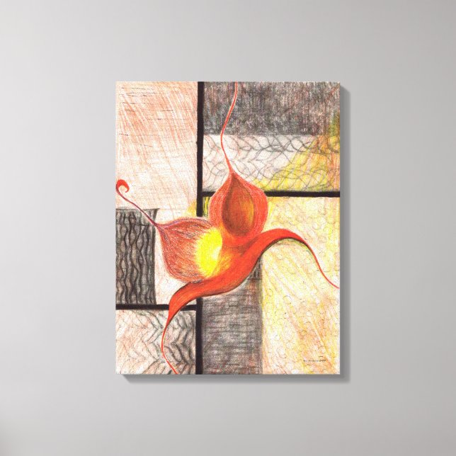 Synergy Hand-Illustrated (Borderless) Canvas Art (Front)