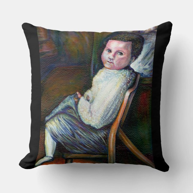 Synesthesia Throw Pillow (Front)