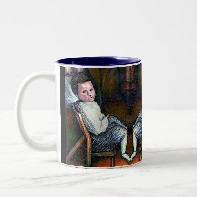 Synesthesia Two-Tone Coffee Mug (Left)