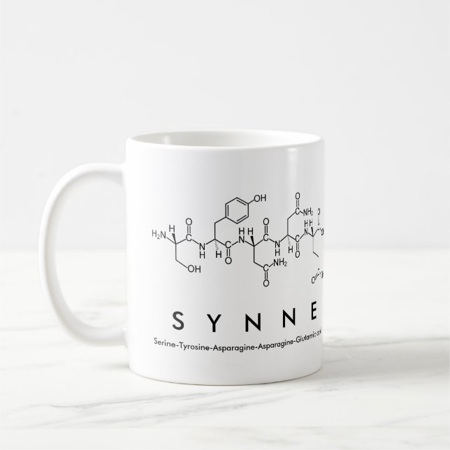 Synne peptide nom mug (Gauche)