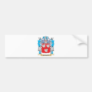 Synnott Coat of Arms - Family Crest Bumper Sticker