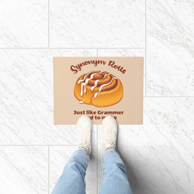 Synonym Rolls Just Like Grammer Used To Make Doormat (Indoor)