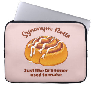 Synonym Rolls Just Like Grammer Used To Make Laptop Sleeve