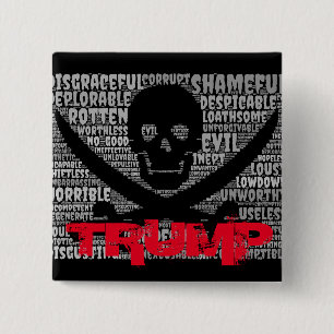 Synonyms for Trump 2 Inch Square Button