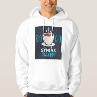 Syntax Saver Coffee & Code - Premium Pullover Hood