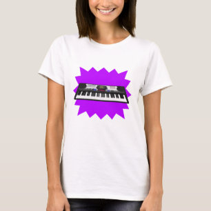 Synth clavier moderne : Modèle 3D : T-shirt