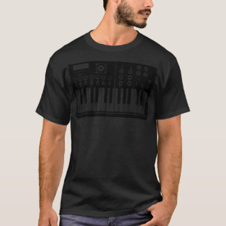 Synth Lover Black T-Shirt