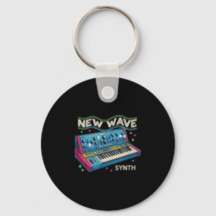 Synth-p New-wave-music Dark-wave 80s - 90s Synthes Keychain