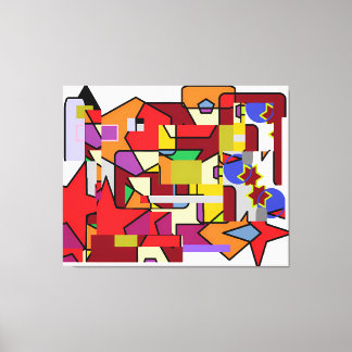 Synthesis - Etude No. 4: The Ultimate Convergence  Canvas Print