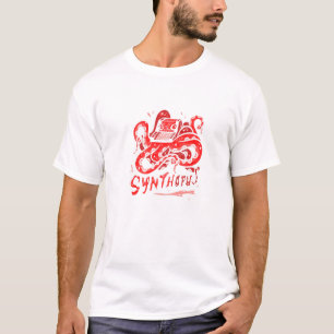 Synthesizer Octopus Analog Dj Nerd Producer Daw Sy T-Shirt