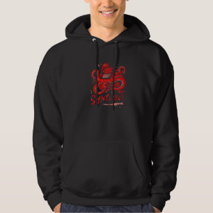 Synthesizer Octopus Analogue Dj Nerd Producer Daw  Hoodie