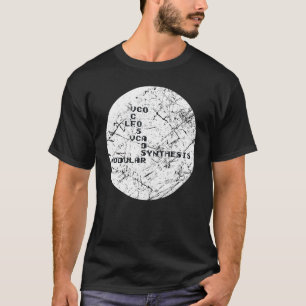 Synthesizer Techno Map T-Shirt