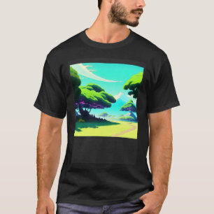 Synthwave outrun retrowave futuresynth sci fi 16 T-Shirt