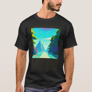 Synthwave outrun retrowave futuresynth sci fi 1 T-Shirt