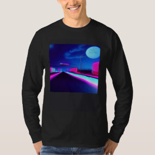 Synthwave outrun retrowave futuresynth sci fi 26 T-Shirt