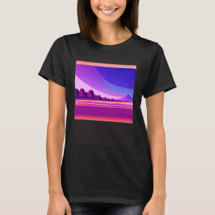 Synthwave outrun retrowave futuresynth sci fi  31 T-Shirt