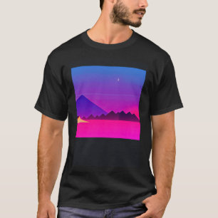 Synthwave outrun retrowave futuresynth sci fi  52 T-Shirt