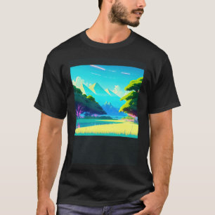 Synthwave outrun retrowave futuresynth sci fi  63 T-Shirt
