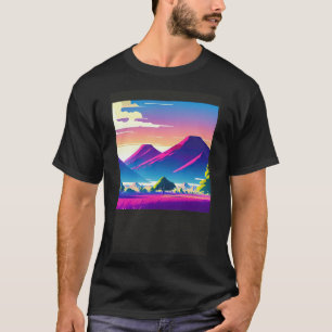 Synthwave outrun retrowave futuresynth sci fi T-Shirt