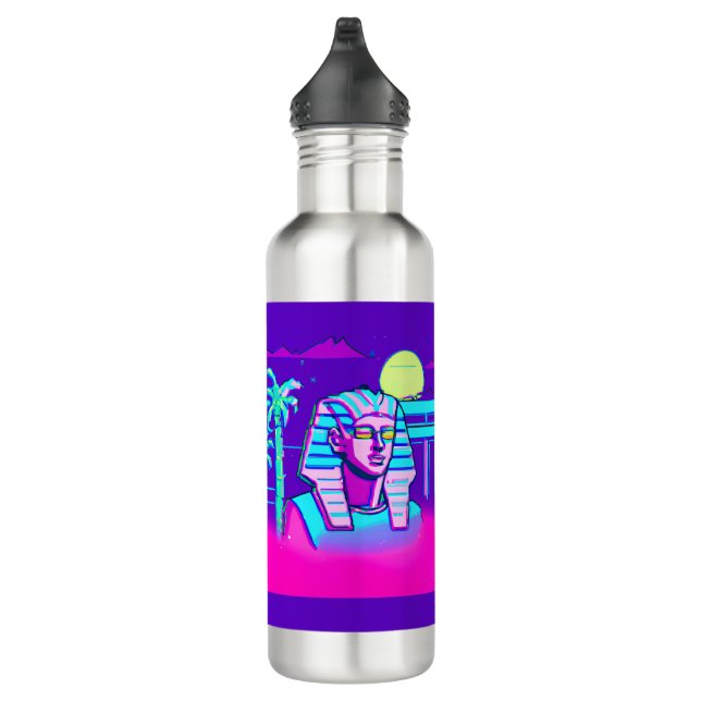 Synthwave Pharaoh 710 Ml Water Bottle (Right)
