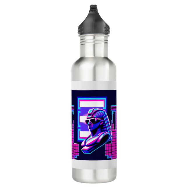 Synthwave Pharaoh 710 Ml Water Bottle (Right)