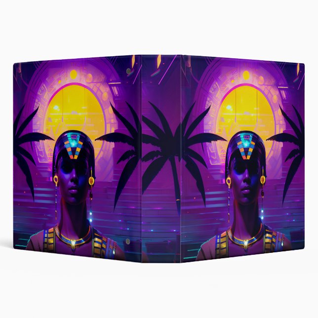 Synthwave Pharaoh Binder (Background)