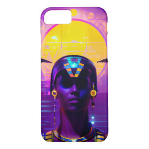 Synthwave Pharaoh Case-Mate iPhone Case