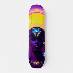 Synthwave Pharaoh Skateboard