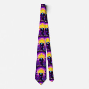 Synthwave Pharaoh Tie