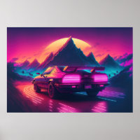 Synthwave Speedster: Synthesizes the Sands