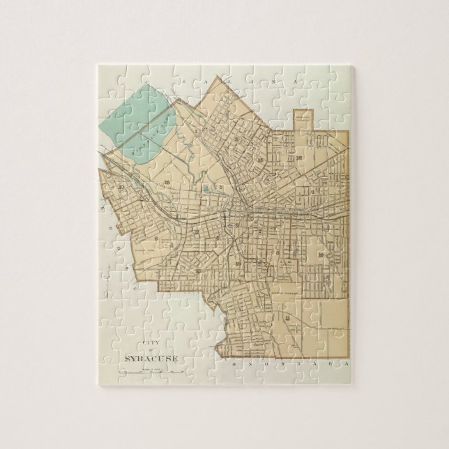 Syracuse Jigsaw Puzzle (Vertical)
