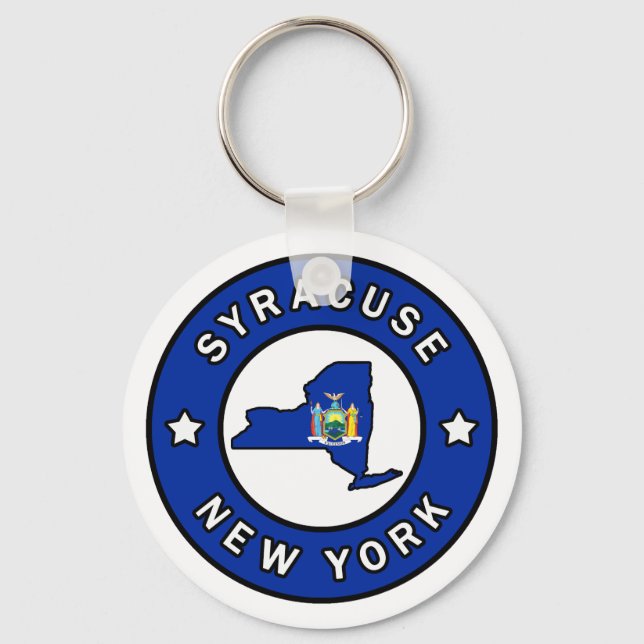 Syracuse New York Keychain (Front)