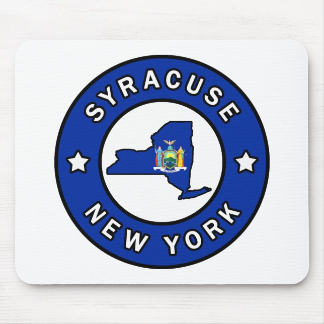 Syracuse New York Mouse Pad (Front)