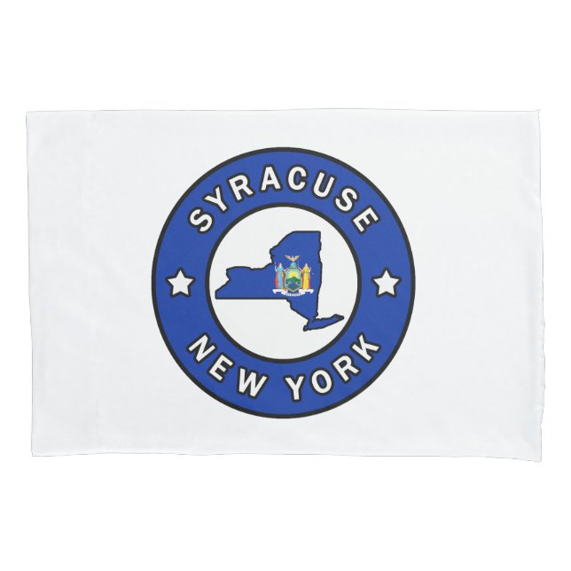 Syracuse New York Pillowcase (Front)