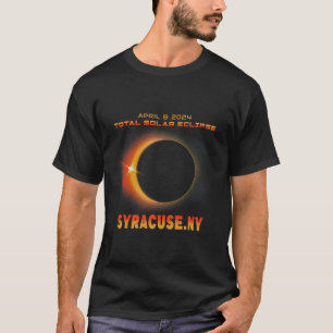 Syracuse New York Total Solar Eclipse 2024  T-Shirt