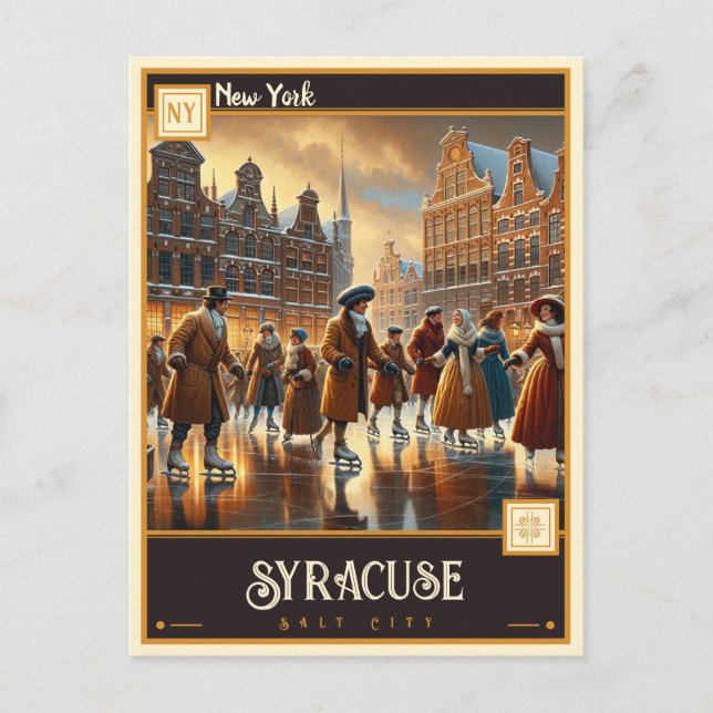 Syracuse, New York | Vintage Postcard (Front)