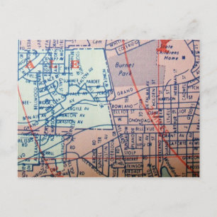 SYRACUSE, NY Carte Postale Carte Vintage