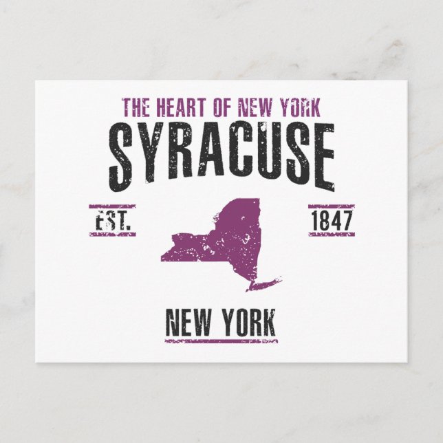 Syracuse Postcard (Front)