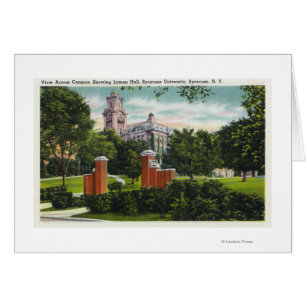 Syracuse U Campus Affichage du Lyman Hall